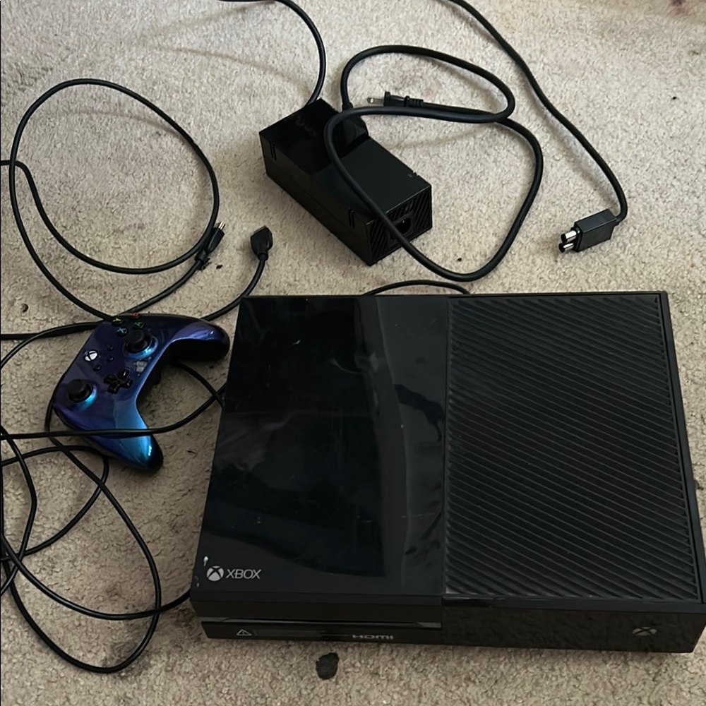 Xbox one with controller